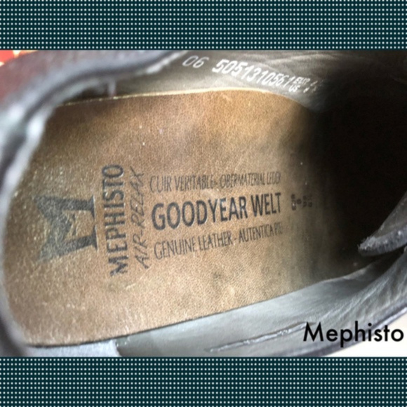 Mephisto Marlon Derby Oxford Men's Shoes 9.5 - Picture 8 of 8